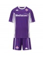 Fiorentina Dječji Domaci Dres kompleti 2025-26 Kratak Rukavima (+ kratke hlače)